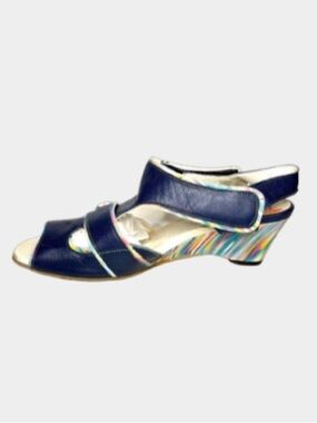 DKode Blue Wedge Sandals | 40